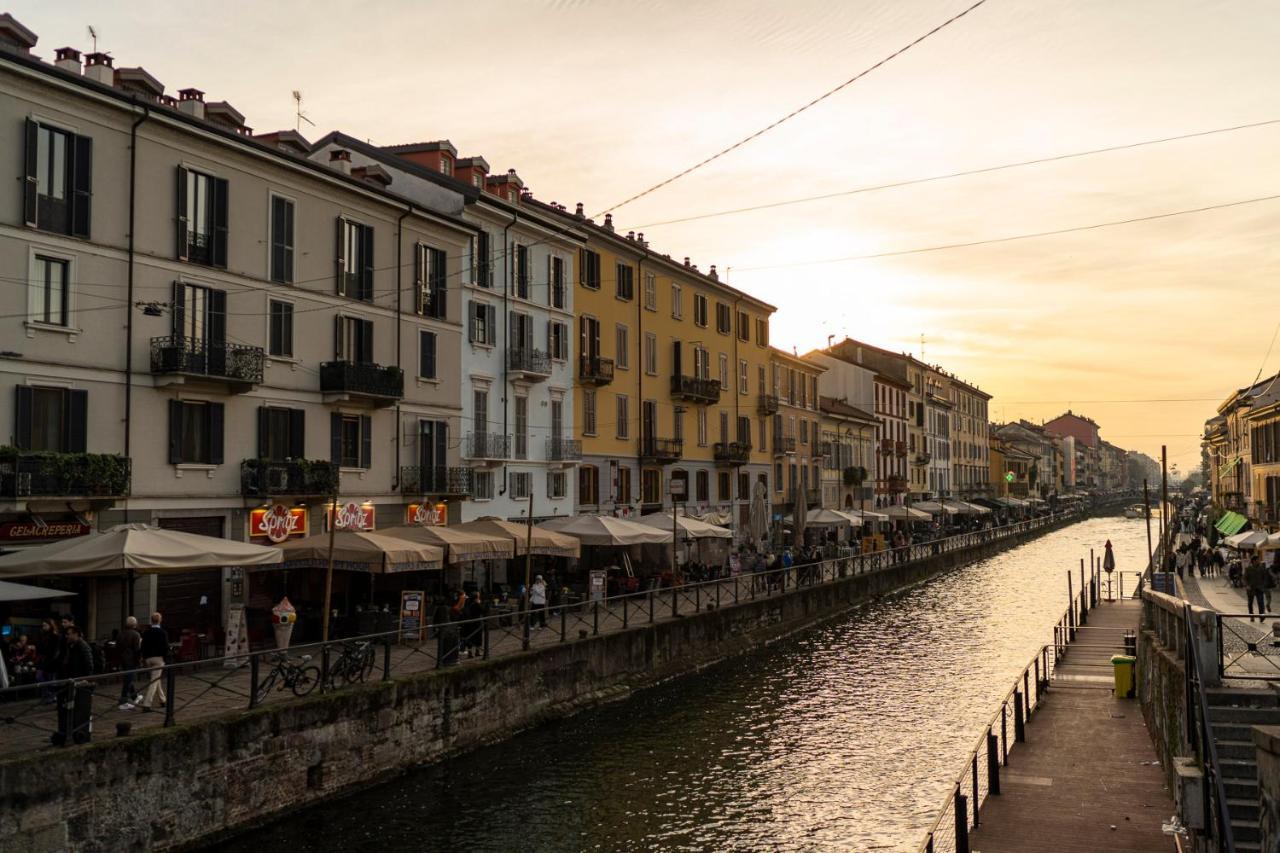 Ferienwohnung Loft Navigli Porta Genova Mailand Exterior foto