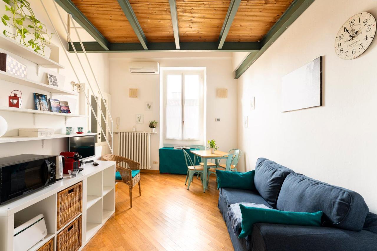 Ferienwohnung Loft Navigli Porta Genova Mailand Exterior foto