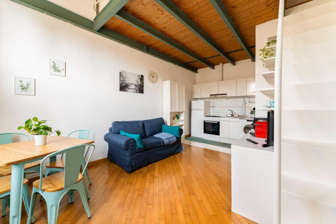 Ferienwohnung Loft Navigli Porta Genova Mailand Exterior foto